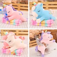 Chăn Gối Thú Bông 2in1 Kì Lân
