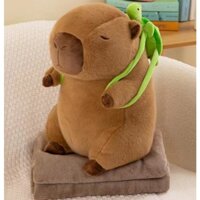 Chăn gối văn phòng gấu bông các mẫu chuột Capybara, Kuromi, khủng long siêu đáng yêu 2in1(#Gối_Chăn)