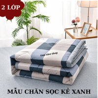 Chăn hè chần bông đắp 2 mặt - mền ngủ cotton 1.6x2m - chất liệu cotton thoáng mát phù hợp mọi thời tiết