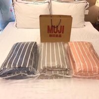 Chăn Hè Thu Cotton MUJI Mềm Mịn