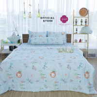 Chăn hè thu Grand premium kids,100% Tencel cao cấp, siêu mềm mịn( kích thước 160x200)- họa tiết dễ thương