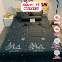 Chăn hè trần bông 3 lớp cotton poly Loại 1 siêu gọn nhẹ thấm hút mồ hôi tốt - nhiều mẫu - Thông Đen, Gấu, Thỏ cute,...