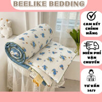 Chăn hè trần bông Cotton Đũi Xơ Đậu Nành ,Chăn Hè Nhập Khẩu Kích Thước (2m x 2m3) Chất vải Cotton Đũi Mềm Mịn, mát