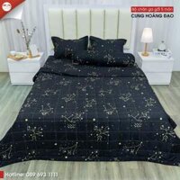 Chăn hè trần bông,mền hè thu mỏng có thể đắp văn phòng, du lịch,chất liệu cotton poly-xuonggagoihanoi-mẫu cung hoàng đạo