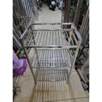 chạn inox 3 tầng để xoong nồi nồi cơm điện lò vi sóng