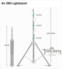 Chân INOX BSL 280Air