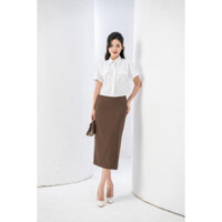 Chân juyp bút chì thẳng can diễu dọc thân trước MMOutfit JU0424610