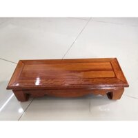 Chân kê bàn thờ, gỗ hương, kích thước ngang 35cm x sâu 13cm x cao 10cm, thích hợp kê vật dụng bàn thờ