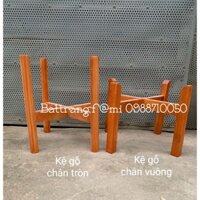 Chân kệ gỗ(phụ kiện bình nước)