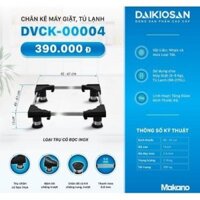 Chân kệ máy giặt, tủ lạnh daikiosan dvck- 00004