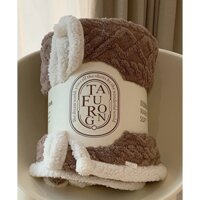 Chăn Len Lông Cừu TAFURONG LOẠI 1 Mềm Len Cừu Mông Cổ thế hệ mới Làm ấm nhanh, Nặng 2,2kg, Kích thước 2mx2m3