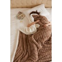 Chăn Len Lông Cừu TAFURONG_LOẠI 1_Mềm Len Cừu Mông Cổ