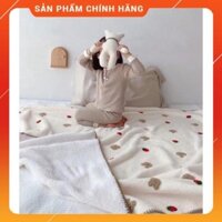 CHĂN LEN XÙ CHO BÉ - size 1m x 1m5 - hàng cao cấp vải len dạ xù cashmere