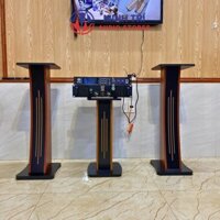 Chân Loa Gỗ Cao Cấp (Giá 2 Cái) - Chân Loa Đứng Bookshelf Sang Trọng Chịu Tải 60Kg, Chống Rung