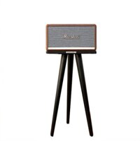Chân loa Marshall Stand Decor- gỗ tần bì cao cấp 4 màu Đen, Nâu, Vàng, Trắng - Hàng chính hãng  - ĐEN - Stanmore