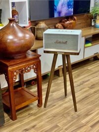 Chân loa Marshall Stand Decor- gỗ tần bì cao cấp 4 màu Đen, Nâu, Vàng, Trắng - Hàng chính hãng  - màu nâu - Stanmore
