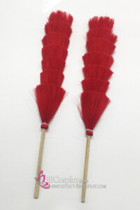 Chân Lông Chim Trĩ 7 Tầng - ĐỎ