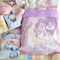 Chăn lông cho các bé đi học, chăn tuyết văn phòng vải nhung chất tuyết nỉ nhung - Kích thước 75*105