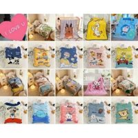 Chăn Lông Cừu 2 Lớp Cho Bé Siêu Ấm