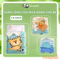 CHĂN LÔNG CỪU 2 LỚP SIÊU MỀM CHO BÉ, CHĂN MÙA ĐÔNG CHO BÉ HÀNG ĐẸP