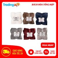 Chăn lông cừu KirkLand Plush Blanket Queen 248 x 233cm hàng Mỹ