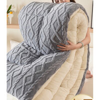 Chăn lông cừu nặng 4kg siêu ấm mùa đông cho ngày đại hàn Loại 1