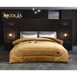 Chăn lông cừu Nicolas nhập khẩu Pháp 2m x 2.3m