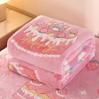 Chăn Lông Cừu San Hô Mỏng Điều Hòa Nhiệt Độ Ngủ Trưa / Văn Phòng