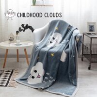 Chăn Lông Cừu San Hô Mỏng Nhẹ Thoải Mái Tiện Dụng Cho Văn Phòng