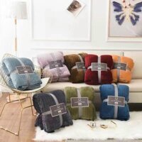 CHĂN LÔNG CỪU SÓNG MONTE&JARDIN- King( chăn có khoá có thể lồng ruột)