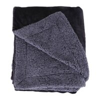 Chăn lông cừu tuyết loại 1 Ultimate Sherpa Throw 2 x 2,3 m (Xanh đen) sỉ 0962635288