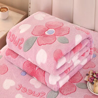 Chăn Lông Flannel Văn Phòng - Chăn Mỏng Mềm Mại Dễ Thương Mùa Xuân Thu