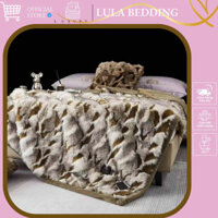 Chăn Lông Rái Cá Nhập Khẩu Cap Cấp 5.5kg, Chăn cao cấp mùa đông ,lông mềm mịn,không bết dính,không rụng lông