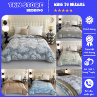 Chăn Lông Thỏ Đại Hàn siêu ấm kích thước 2mx2m3, Chăn thỏ tasmania ép nhiệt chất liệu mềm mịn , không rụng lông