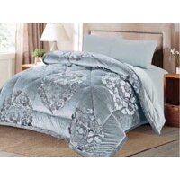 Chăn lông thỏ ép hoa 4kg