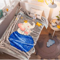 Chăn lông tuyết 2 lớp mềm mịn cho bé mẫu mới nhất 2023