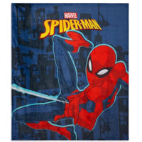 Chăn lông tuyết mỏng đắp điều hòa, xe hơi, đi học hình Spiderman Người nhện cho bé