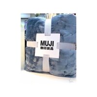 Chăn lông tuyết Muji 2 lớp siêu mềm mịn 2m x 2m3