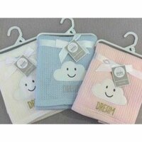 Chăn Lưới Bebe Thoáng Khí, Chống Ngạt Dùng Đắp, Quấn Cho Bé Sơ Sinh ( KT 102*76cm)