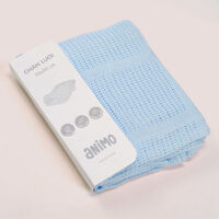 Chăn lưới sợi tre Animo B2203_BR001 (70x90cm,Xanh)