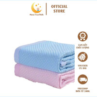 Chăn lưới sợi tre cho bé Bamboo Blanket Manny KT: 110x110cm