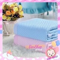 Chăn lưới sợi tre - kháng khuẩn manny (110x110cm)