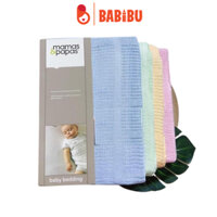 Chăn lưới sợi tre Mama & Papa 115x145cm 4 mùa cho bé