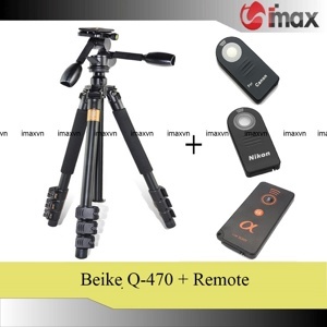 Chân máy ảnh Beike Professional Tripod Q-470