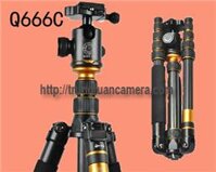 Chân máy ảnh carbon đa năng Beike Q-666C