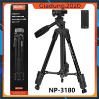 Chân Máy Ảnh Chuyên Nghiệp NeePho NP-3180 - Tripods 3 Chân Máy Ảnh DSLR , Điện Thoại, Camera - Chịu Tải Lên Đến 5KG