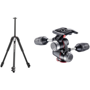 Chân máy ảnh Manfrotto 055 ALU 3-S Kit 3W Head