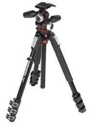 Chân Máy Ảnh Manfrotto 190 ALU 4-S Kit 3W Head (MK190XPRO4-3W)