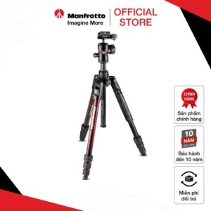 Chân Máy Ảnh Manfrotto Befree Adv ALU Twt Red Kit Ball Head