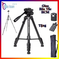 Chân máy ảnh tripod điện thoại YUNTENG VCT 668 tặng kèm kẹp điện thoại, remote chụp ảnh và túi đựng